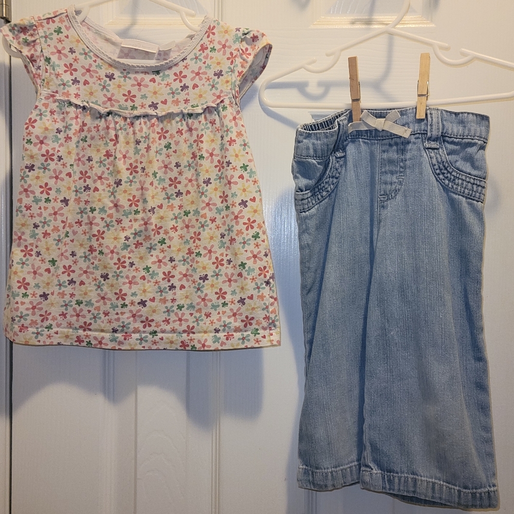 Girls' Jumping beans outfit (4T)